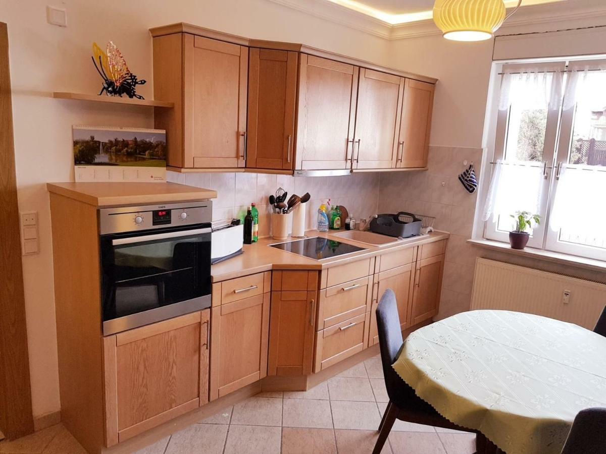 70M² Zweiraumwohnung Am Spreewaldradweg In Котбус Екстер'єр фото